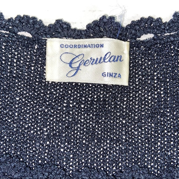 Gerulan‎ Ginza NWOT Navy tank top - Picture 5 of 11